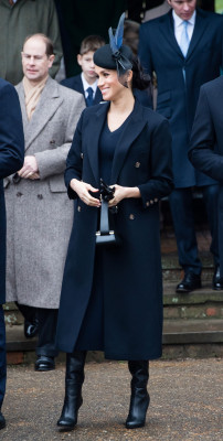 Meghan Markle – Christmas Day Church Service in King’s Lynn, England 12/25/2018