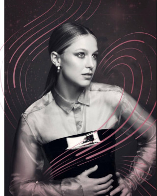 Melissa Benoist for CBS Watch 2018