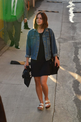 Melissa Benoist-Jimmy Kimmel Live in Hollywood