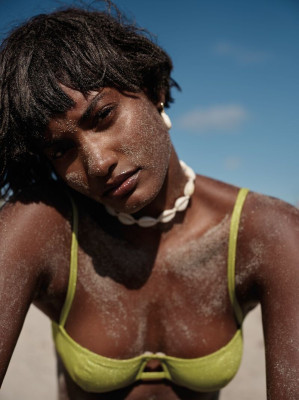 Melodie Monrose for InStyle Germany August 2020 by Hunter and Gatti