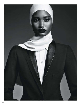 Melodie Monrose ~ Vogue Japan October 2012 by Nathaniel Goldberg