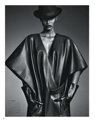 Melodie Monrose ~ Vogue Japan October 2012 by Nathaniel Goldberg