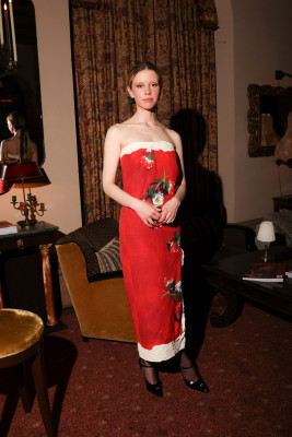 Mia Goth - Cultured x Prada Dinner in Los Angeles 03/10/2023