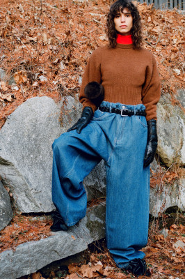 Mica Arganaraz ~ Proenza Schouler Fall 2025 by Tim Elkaïm