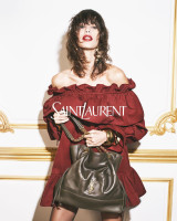 Mica Arganaraz for Saint Laurent S/S 2025 by David Sims