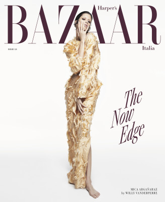Mica Arganaraz ~ Harper&#039;s Bazaar Italia Issue 13 by Willy Vanderperre