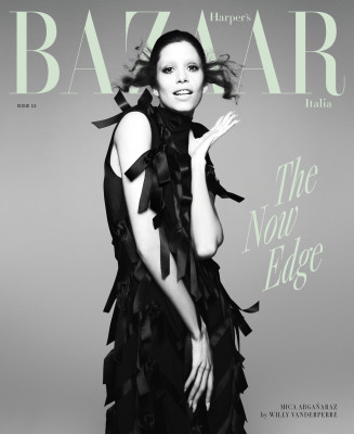 Mica Arganaraz ~ Harper&#039;s Bazaar Italia Issue 13 by Willy Vanderperre