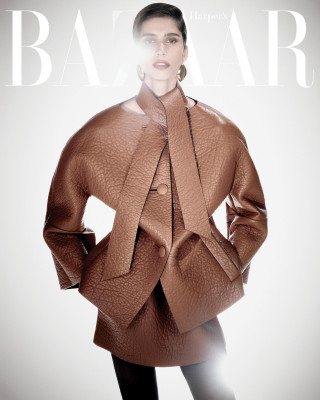 Mica Arganaraz for Harper&#039;s Bazaar U.S. September 2025