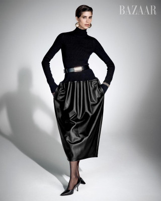 Mica Arganaraz for Harper&#039;s Bazaar U.S. September 2025