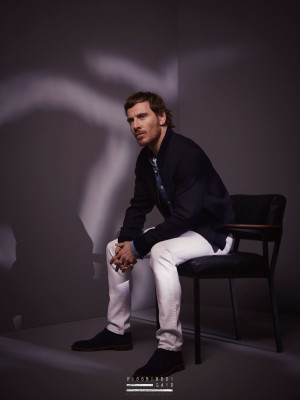 Michael Fassbender by John Russo for 20th Century Fox (2019)