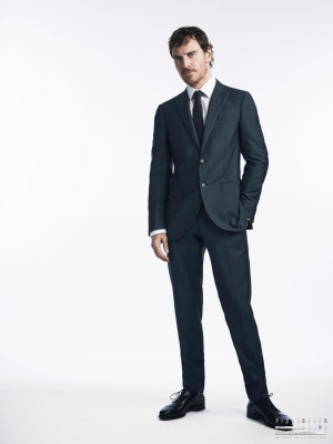 Michael Fassbender by John Russo for 20th Century Fox (2019)