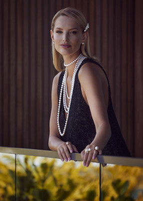 Michaela Kocianova by David Benoliel for Assael Pearls