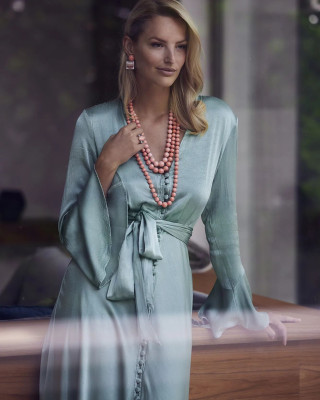 Michaela Kocianova by David Benoliel for Assael Pearls
