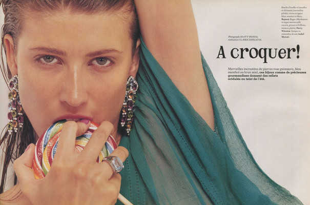 Michelle Alves for Vogue France 6-7/2003