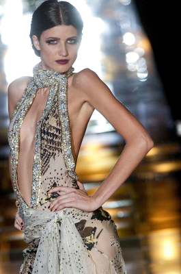 Michelle Alves for Elie Saab Haute Couture Fall Winter 2004