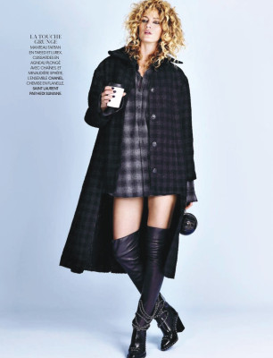 Michelle Buswell ~ Madame Figaro August 2013 by Christophe Meimoon