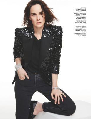 MICHELLE DOCKERY im Tatler Magazine, UK February 2020