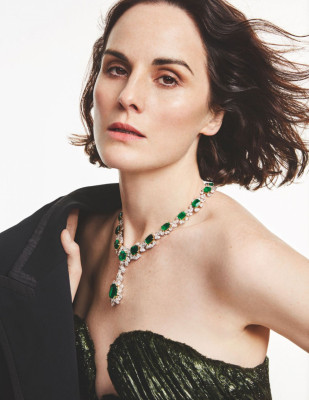 MICHELLE DOCKERY im Tatler Magazine, UK February 2020