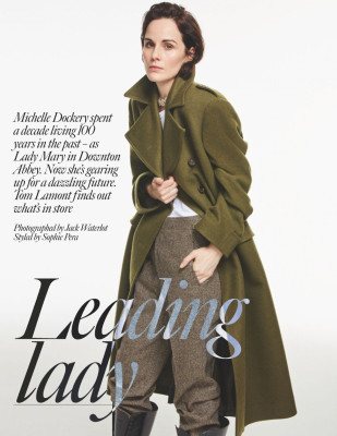 MICHELLE DOCKERY im Tatler Magazine, UK February 2020