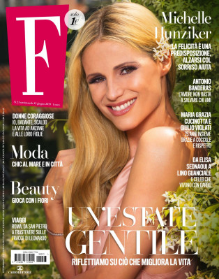 Michelle Hunziker – F Magazine 06/12/2019 Issue