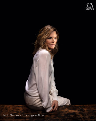 Michelle Pfeiffer by Jay L. Clendenin for Los Angeles Times 2021