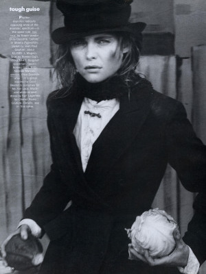 Michelle Pfeiffer ~ US Vogue October 1991 by Herb Ritts