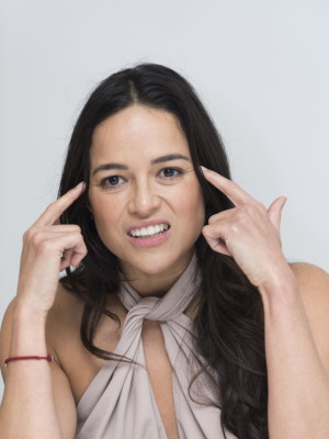 Michelle Rodriguez – “Widows” Press Conference in Beverly Hills