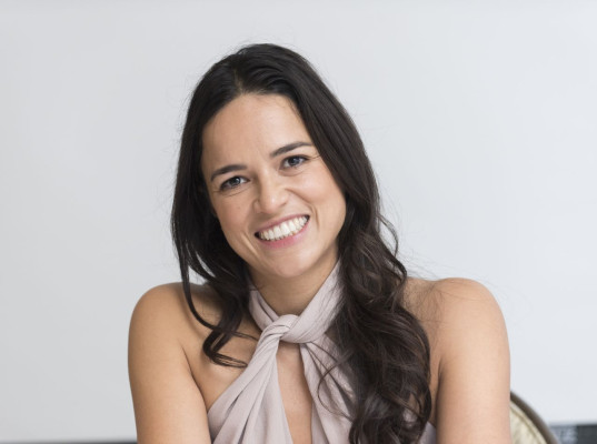 Michelle Rodriguez – “Widows” Press Conference in Beverly Hills