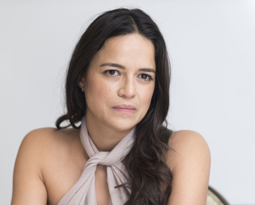 Michelle Rodriguez – “Widows” Press Conference in Beverly Hills