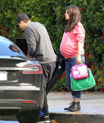 Mila Kunis out in Studio City
