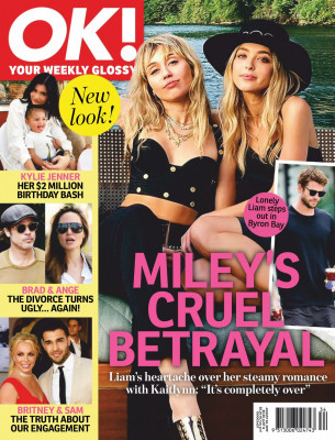 MILEY CYRUS in OK! Magazine, Australia August 2019