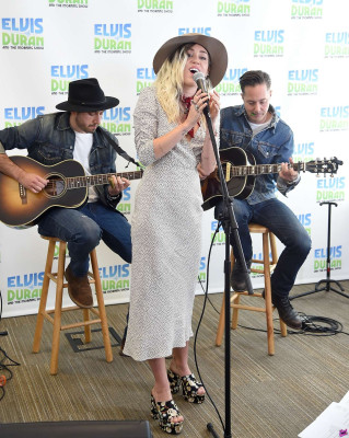 Miley Cyrus – Elvis Duran Z100 Morning Show in NYC