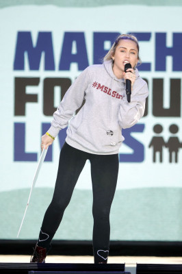 Miley Cyrus – March For Our Lives Event in LA 