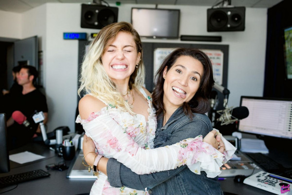 Miley Cyrus – Visiting 104.3 MYfm Studios in Los Angeles 4/15/2017