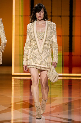 Balmain Spring/Summer 2022 Fashion Show in Paris