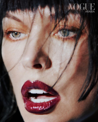 Milla Jovovich by Greg Swales for Vogue Arabia // 2021