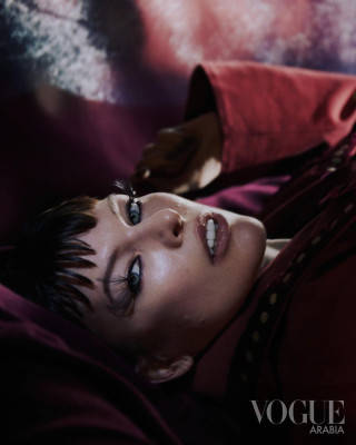 Milla Jovovich by Greg Swales for Vogue Arabia // 2021