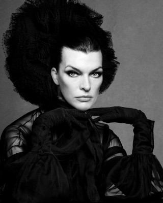 Milla Jovovich for Vanity Fair Italy, October 2023
