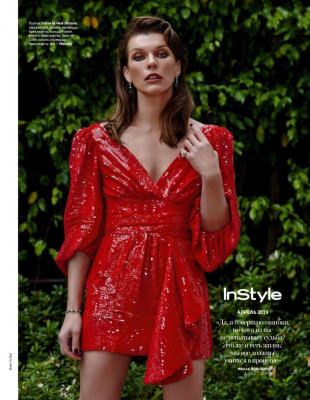 Milla Jovovich – InStyle Russia April 2019