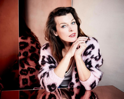 Milla Jovovich – “Paradise Hills” Portrait Session at the 2019 Sundance Film Fes