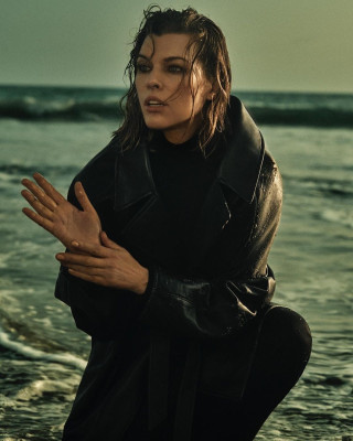 Milla Jovovich for Vogue Russia || Dec 2020