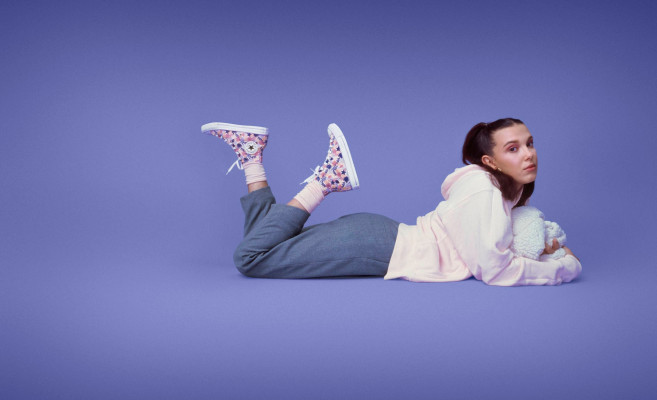 Millie Bobby Brown by Zamar Velez for Brown x Converse (2021)