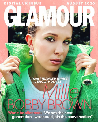 Millie Bobby Brown for Glamour UK || August 2020