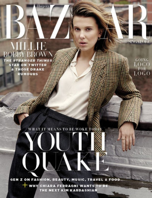 Millie Bobby Brown – Harper’s Bazaar Singapore June 2019