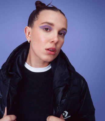 Millie Bobby Brown by Zamar Velez for Brown x Converse (2021)