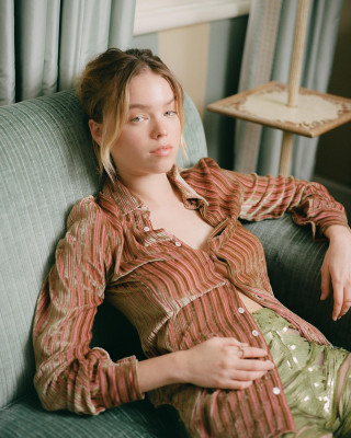 Milly Alcock by Amy Lidgett for Wonderland Magazine (2022)