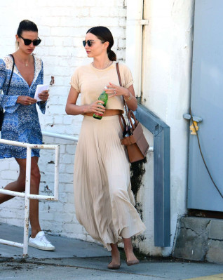 Miranda Kerr - Leaves a Doctor Office 2017 in Los Angeles