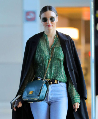 Miranda Kerr - at Charles de Gaulle Airport in Paris