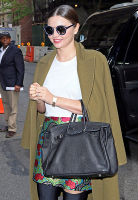 MIRANDA KERR Out and About in New York 05/01/2017 