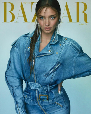Miranda Kerr by Greg Swales for Harper&#039;s Bazaar Greece (November 2021)